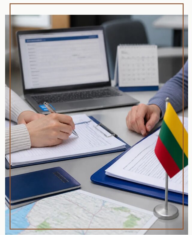 Профессиональное оформление визы в Литву для поездки в Курганинске