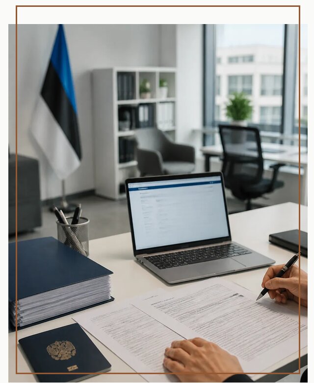 Оформление ВНЖ в Эстонии для переезда и легального проживания в Курганинске